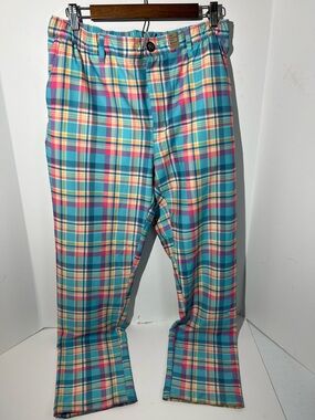 chubbies Turquoise Multi Plaid Chinos large